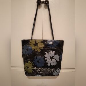 Carlos Falchi Falchi By Falchi Faux Snakeskin Tote Bag